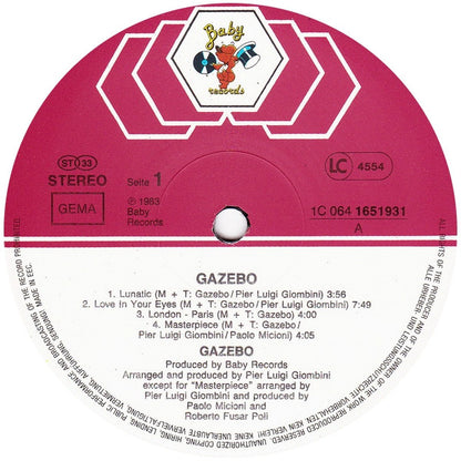 Gazebo : Gazebo (LP, Album)