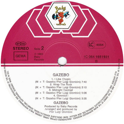 Gazebo : Gazebo (LP, Album)