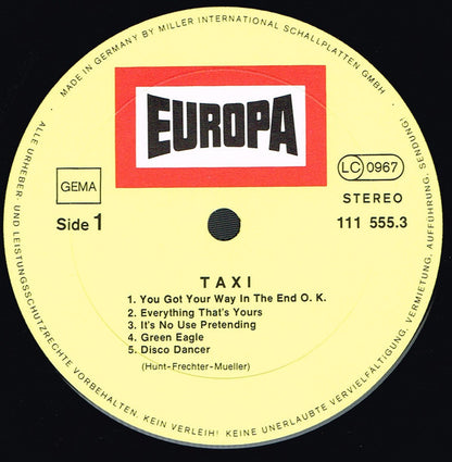 Taxi (17) : Taxi (LP, Album)