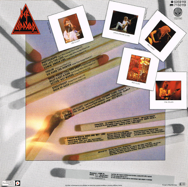 Def Leppard : Pyromania (LP, Album)