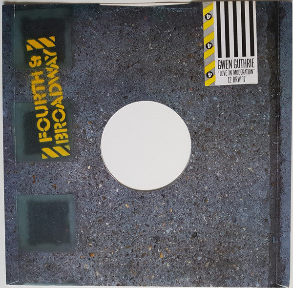 Gwen Guthrie : Love In Moderation (12", Com)