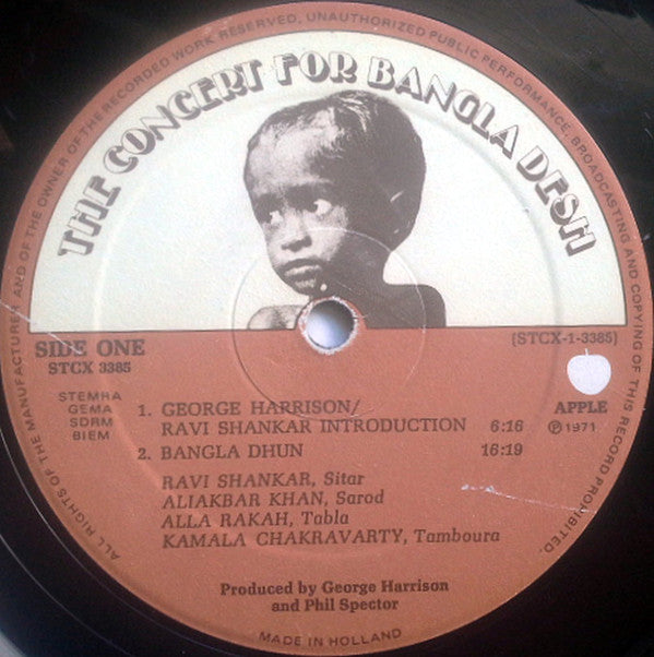 Various : The Concert For Bangla Desh (3xLP, Album, Ⓗ + Box)
