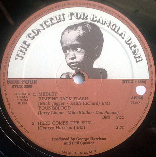 Various : The Concert For Bangla Desh (3xLP, Album, Ⓗ + Box)