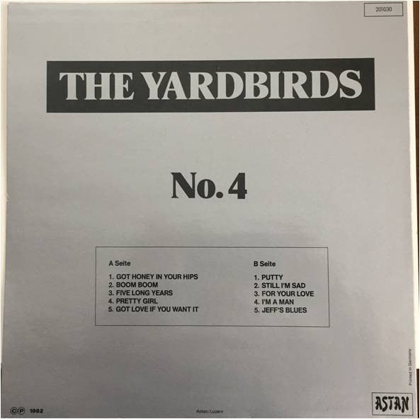 The Yardbirds : No. 4 (LP, Comp)