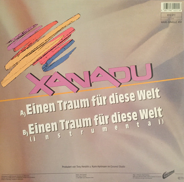 Xanadu (4) : Einen Traum Für Diese Welt (12", Maxi)