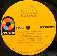Iron Butterfly With Pinera* & Rhino* : Metamorphosis (LP, Album, CP )