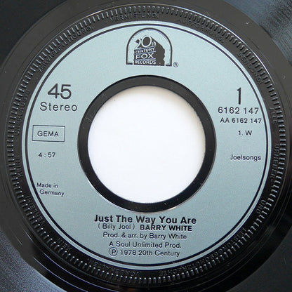 Barry White : Just The Way You Are (7")