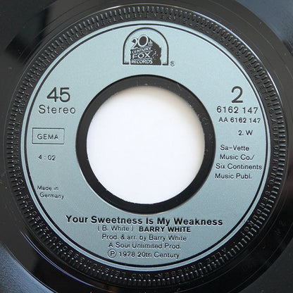 Barry White : Just The Way You Are (7")