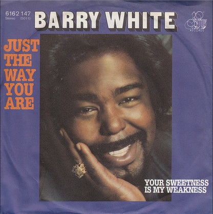 Barry White : Just The Way You Are (7")