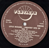 Little Richard : Greatest Hits Of Little Richard - Vol.2 (LP, Comp)