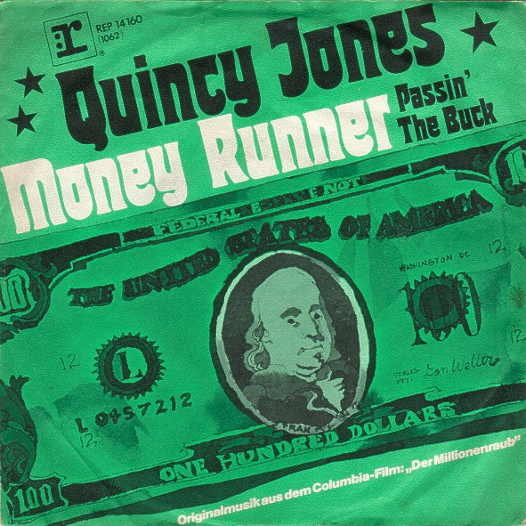 Quincy Jones : Money Runner (7", Single)