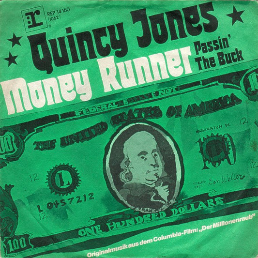 Quincy Jones : Money Runner (7", Single)