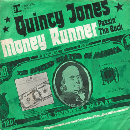 Quincy Jones : Money Runner (7", Single)
