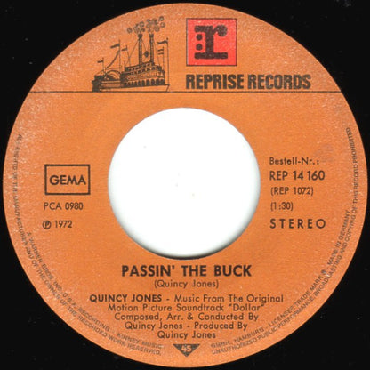 Quincy Jones : Money Runner (7", Single)