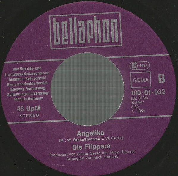 Die Flippers : Hab Ich Dich Verloren (7", Single)