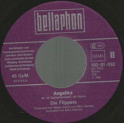 Die Flippers : Hab Ich Dich Verloren (7", Single)