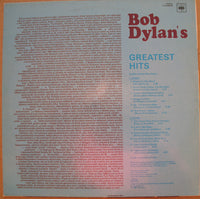 Bob Dylan : Bob Dylan's Greatest Hits (LP, Comp)