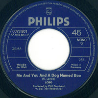 Lobo (3) : Me And You And A Dog Named Boo (7", Single, Mono)