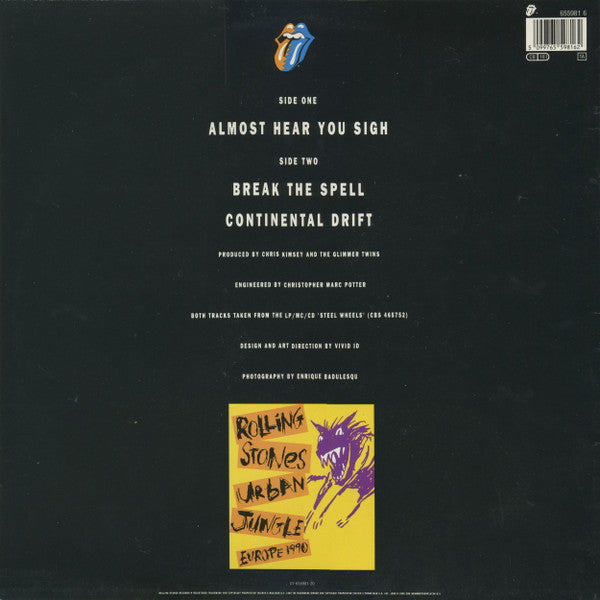 Rolling Stones* : Almost Hear You Sigh (12", Maxi)