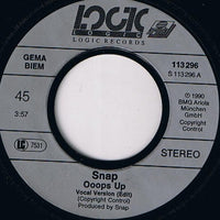 Snap! : Ooops Up (7", Single)