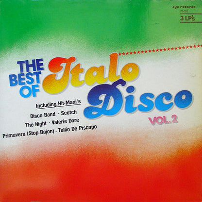 Various : The Best Of Italo-Disco Vol. 2 (3xLP, Comp, Bla)