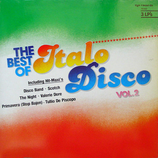 Various : The Best Of Italo-Disco Vol. 2 (3xLP, Comp, Bla)