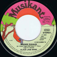 Klaus Lage Band : Wieder Zuhaus (7", Single)