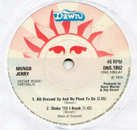 Mungo Jerry : All Dressed Up And No Place To Go (7", EP)
