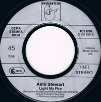 Amii Stewart : Knock On Wood (Ash 48) / Light My Fire (137 Disco Heaven) (New Remix) (7", Single)
