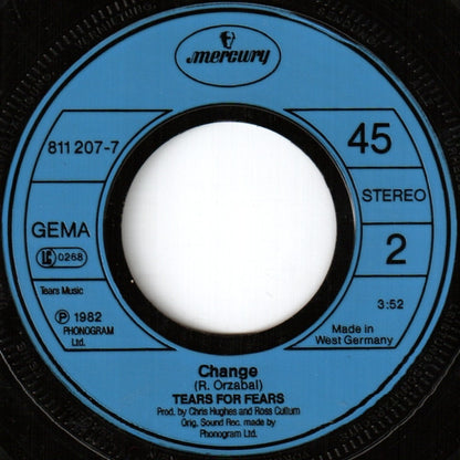 Tears For Fears : Mad World / Change (7", Single)