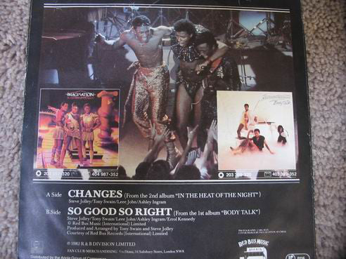 Imagination : Changes (7", Single)