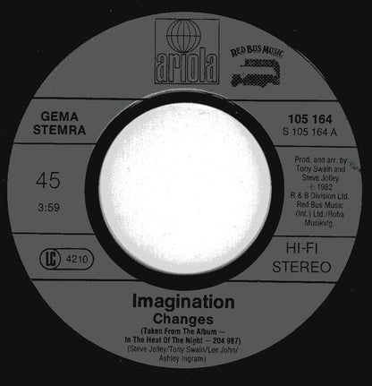 Imagination : Changes (7", Single)