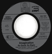 Imagination : Changes (7", Single)