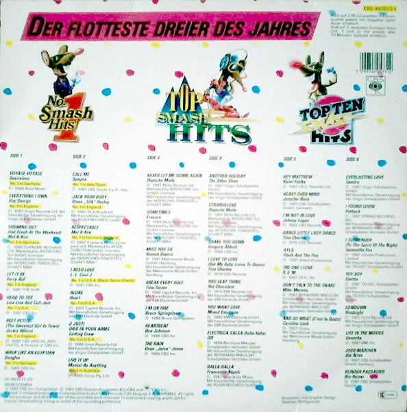 Various : Smash Hits '87 Der Flotteste Dreier Des Jahres (3xLP, Comp)