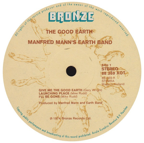 Manfred Mann's Earth Band : The Good Earth (LP, Album)