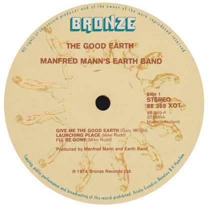 Manfred Mann's Earth Band : The Good Earth (LP, Album)