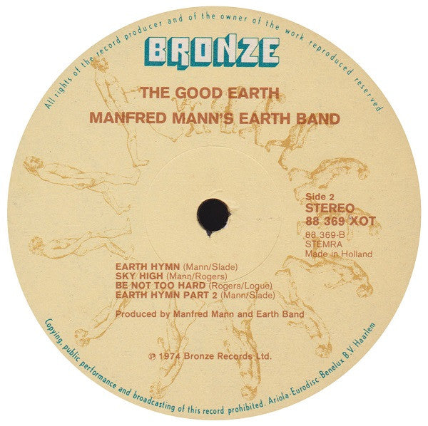 Manfred Mann's Earth Band : The Good Earth (LP, Album)