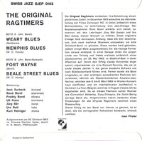The Original Ragtimers : Dixieland-Jazz Vol. 1 (7", EP)