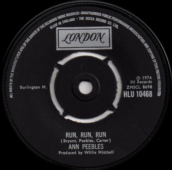 Ann Peebles : (You Keep Me) Hangin' On (7", Single)