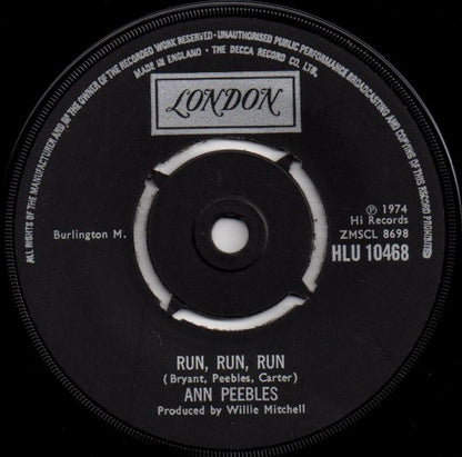 Ann Peebles : (You Keep Me) Hangin' On (7", Single)