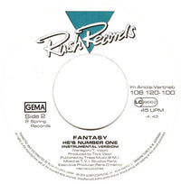 Fantasy (2) : He's Number One (7", Single)