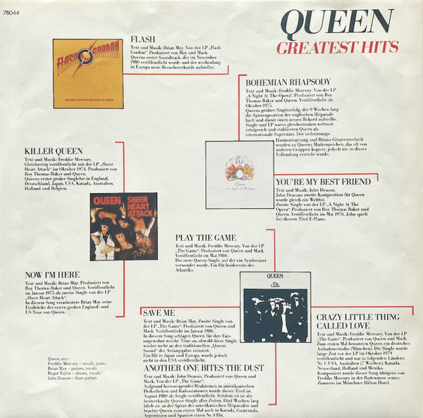 Queen : Greatest Hits (LP, Comp)