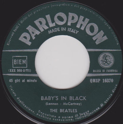 The Beatles : No Reply / Baby's In Black (7", Single, Dar)