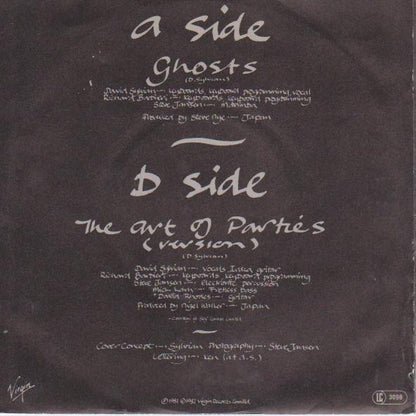 Japan : Ghosts (7", Single)
