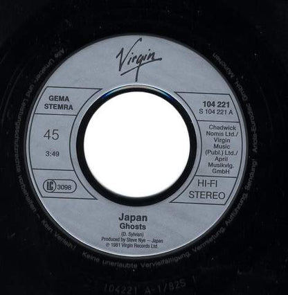 Japan : Ghosts (7", Single)