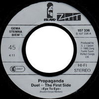 Propaganda : Duel (7", Single)