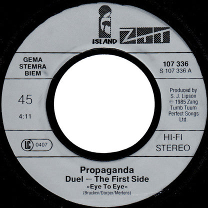Propaganda : Duel (7", Single)