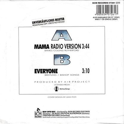 Air Project : Mama (7", Single)