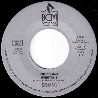 Air Project : Mama (7", Single)