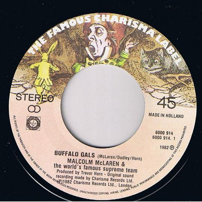 Malcolm McLaren & The World's Famous Supreme Team* : Buffalo Gals (7")
